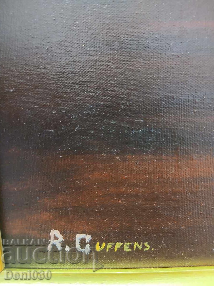 Frumos mare pictură originală în ulei pe pânză - 6 Frumos mare pictură originală în ulei pe pânză - 6