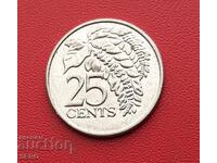 Insulele Trinidad și Tobago - 25 cenți 2015