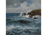 Sea view - oil paints