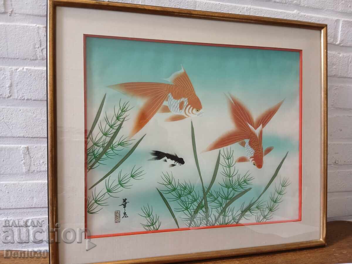 Japanese scenic original painting - 5