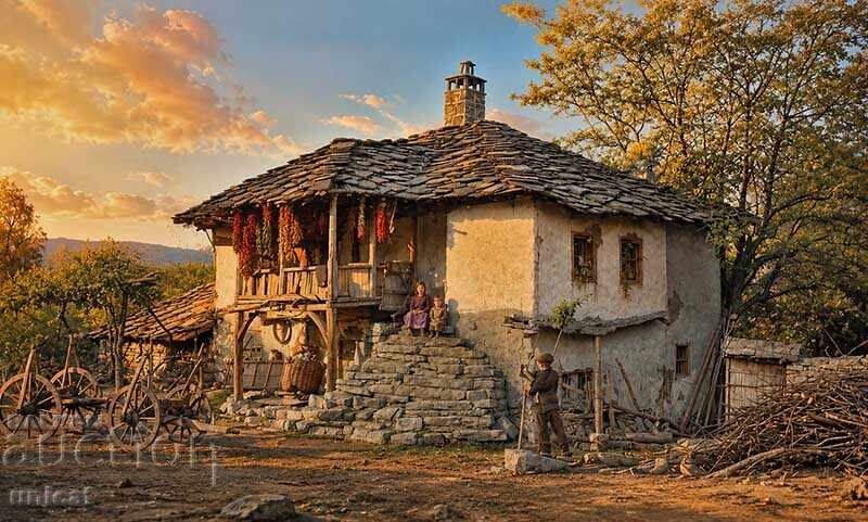 «Ανάμνηση από την παιδική ηλικία» Ροδόπη