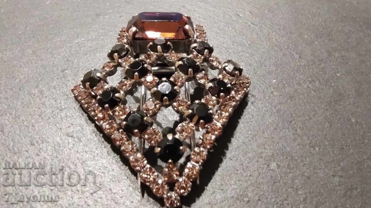 Magnificent brooch/pin, very old exclusive piece of jewelry - 5