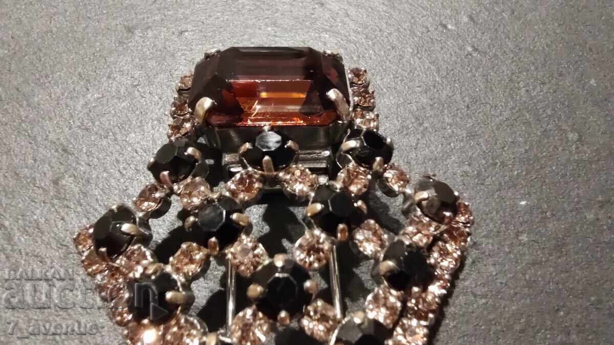 Magnificent brooch/pin, very old exclusive piece of jewelry - 6
