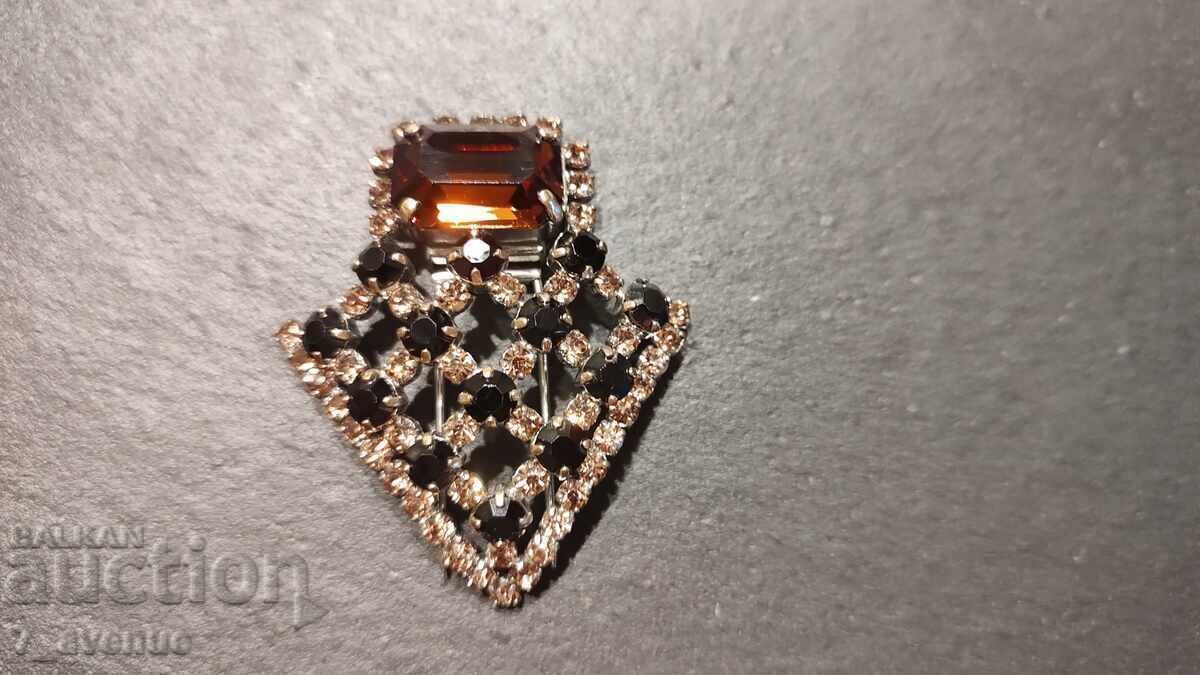 Magnificent brooch/pin, very old exclusive piece of jewelry - 7