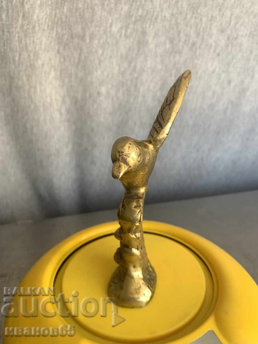 Brass bird sculpture - 5