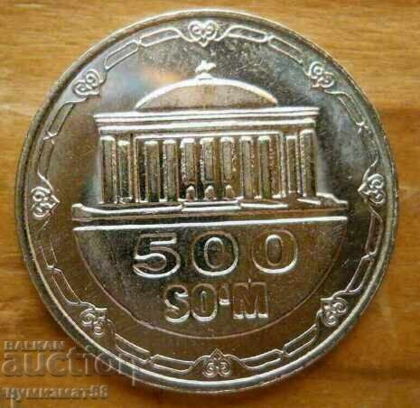 500 soms 2018 - Uzbekistan