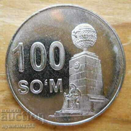 100 som 2018 - Uzbekistan