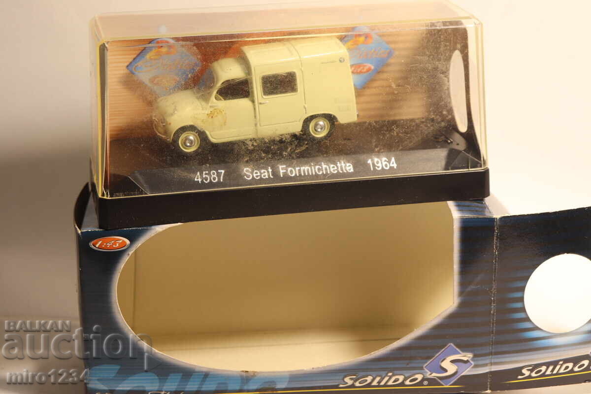 Livrarea MODEL MAȘINUȚĂ SEAT SOLIDO 1/43