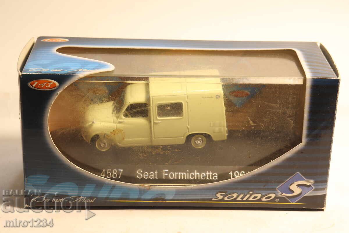 MODEL MAȘINUȚĂ SEAT SOLIDO 1/43
