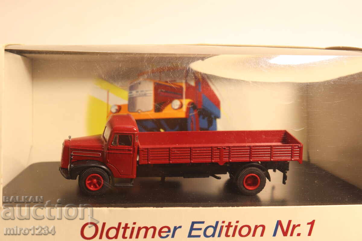 1/72 MAN CAMION MAȘINUȚĂ MODEL RETRO