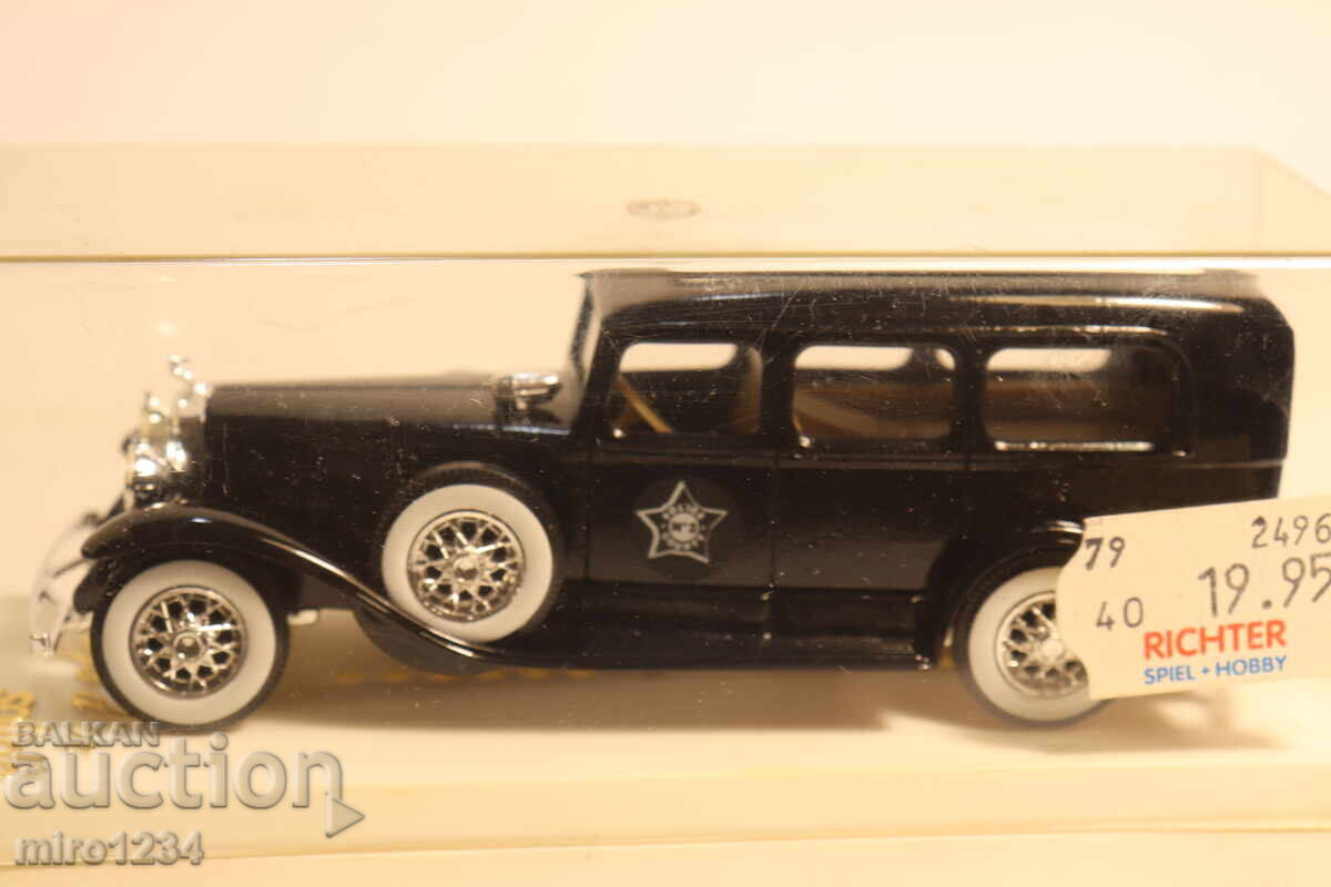 MODEL MAȘINĂ 1/43 SOLIDO CADILLAC POLIȚIE ȘERIF cu preț € 0.01 | 0.02 BGN