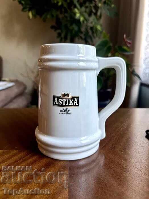 Halbă de bere aniversară din porțelan Astika Lux Halbă de bere aniversară din porțelan Astika Lux