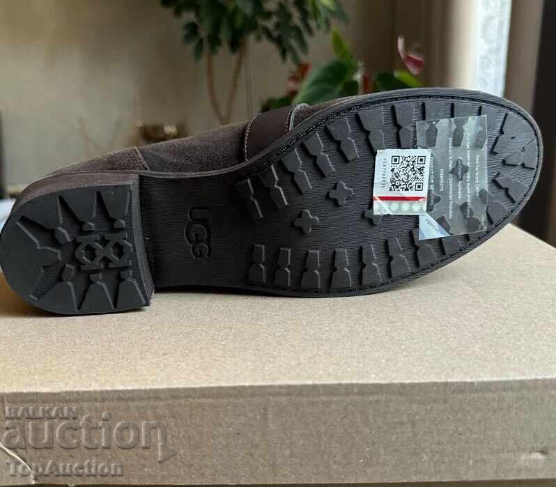 Ghete de damă de iarnă cu toc UGG Wright Belted - 6 Ghete de damă de iarnă cu toc UGG Wright Belted - 6