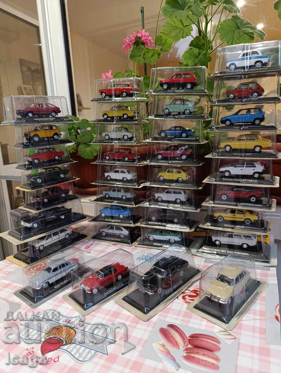 Colecție retro "mașini legendare"
