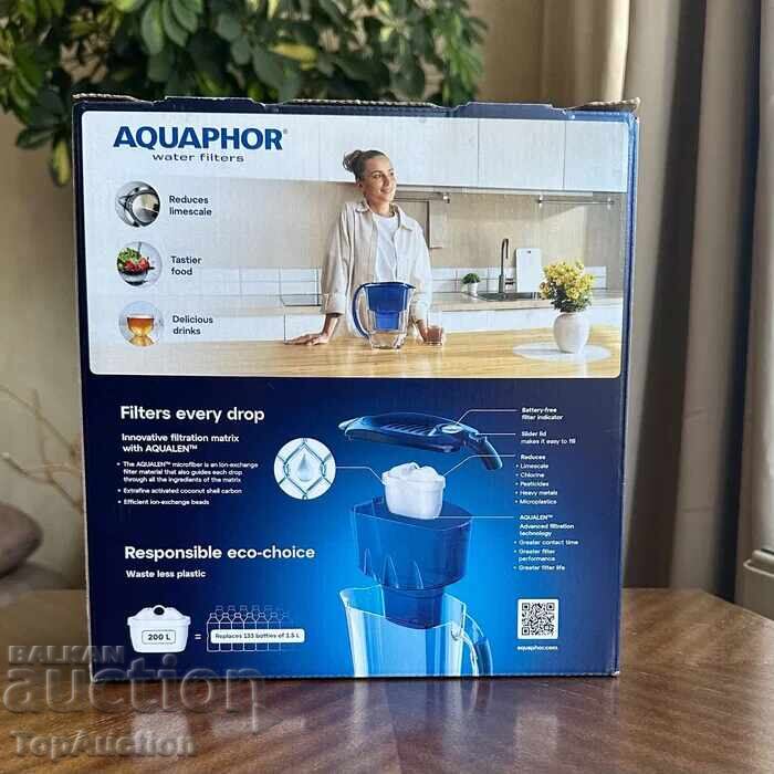 Licitație Cană filtrantă Aquaphor Amethyst cu trei filtre B25 Maxfor+ Licitație Cană filtrantă Aquaphor Amethyst cu trei filtre B25 Maxfor+