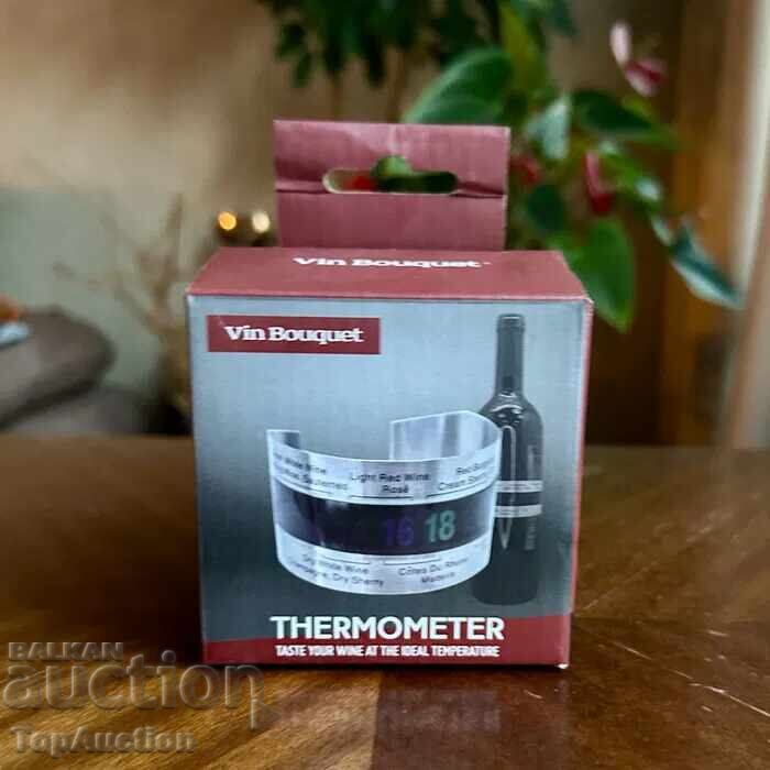 Termometru pentru vin cu senzor Vin Bouquet Termometru pentru vin cu senzor Vin Bouquet