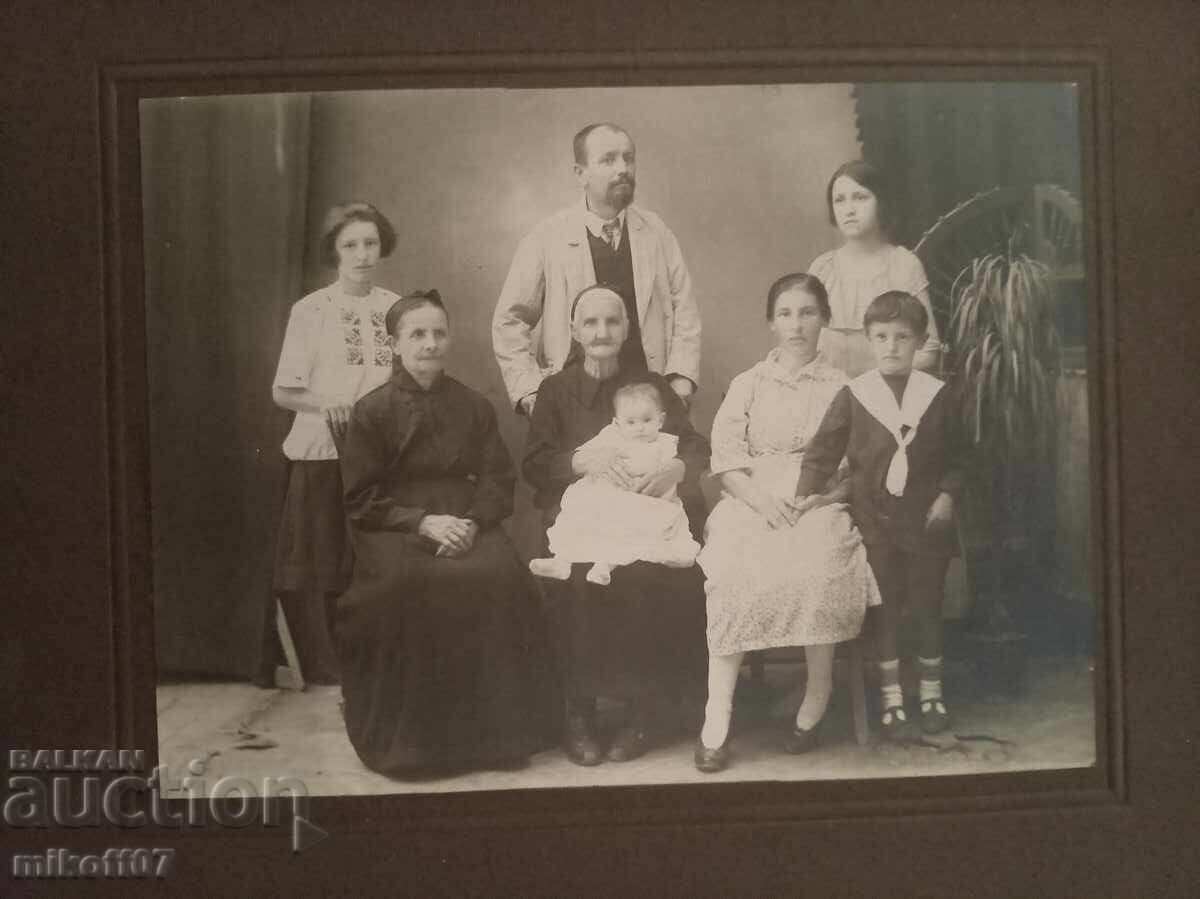 Снимка картон фотография Ямбол 1924 г. с цена € 20.00 | 39.12 лв.