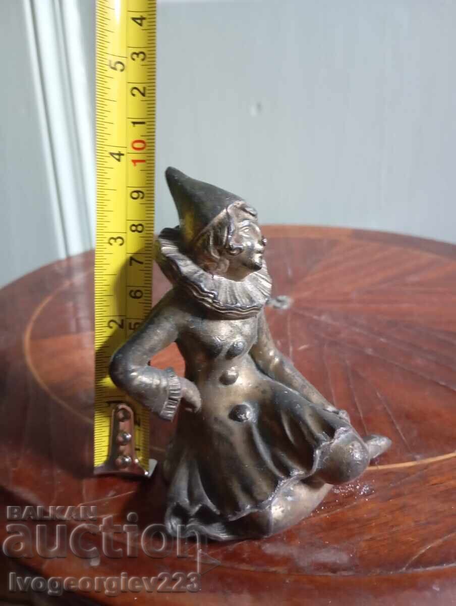 figurina metalica - clovn, arlechin figurina metalica - clovn, arlechin