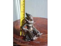 figurina metalica - clovn, arlechin