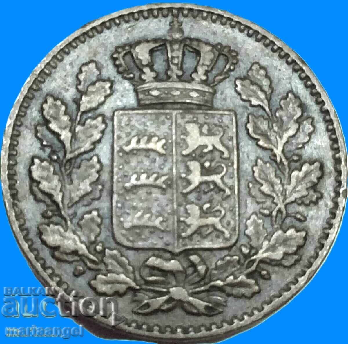 1/2 Kreuzer 1858 Βυρτεμβέργη Γερμανία - 7