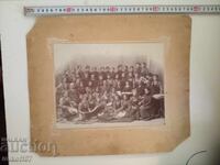 Photo cardboard photograph Pedagogical class
