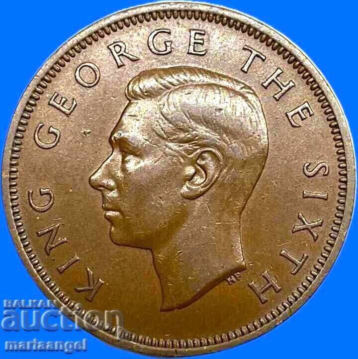 1/2 penny 1950 Noua Zeelandă Marea Britanie regele George al VI-lea cu preț € 7.90 | 15.45 BGN 1/2 penny 1950 Noua Zeelandă Marea Britanie regele George al VI-lea cu preț € 7.90 | 15.45 BGN