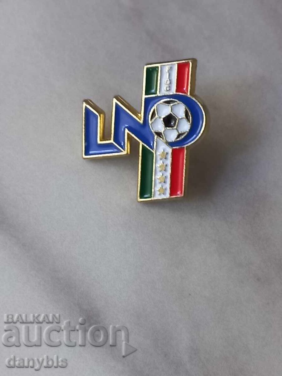 Insignă de fotbal - Federația Italiană - amatori Insignă de fotbal - Federația Italiană - amatori