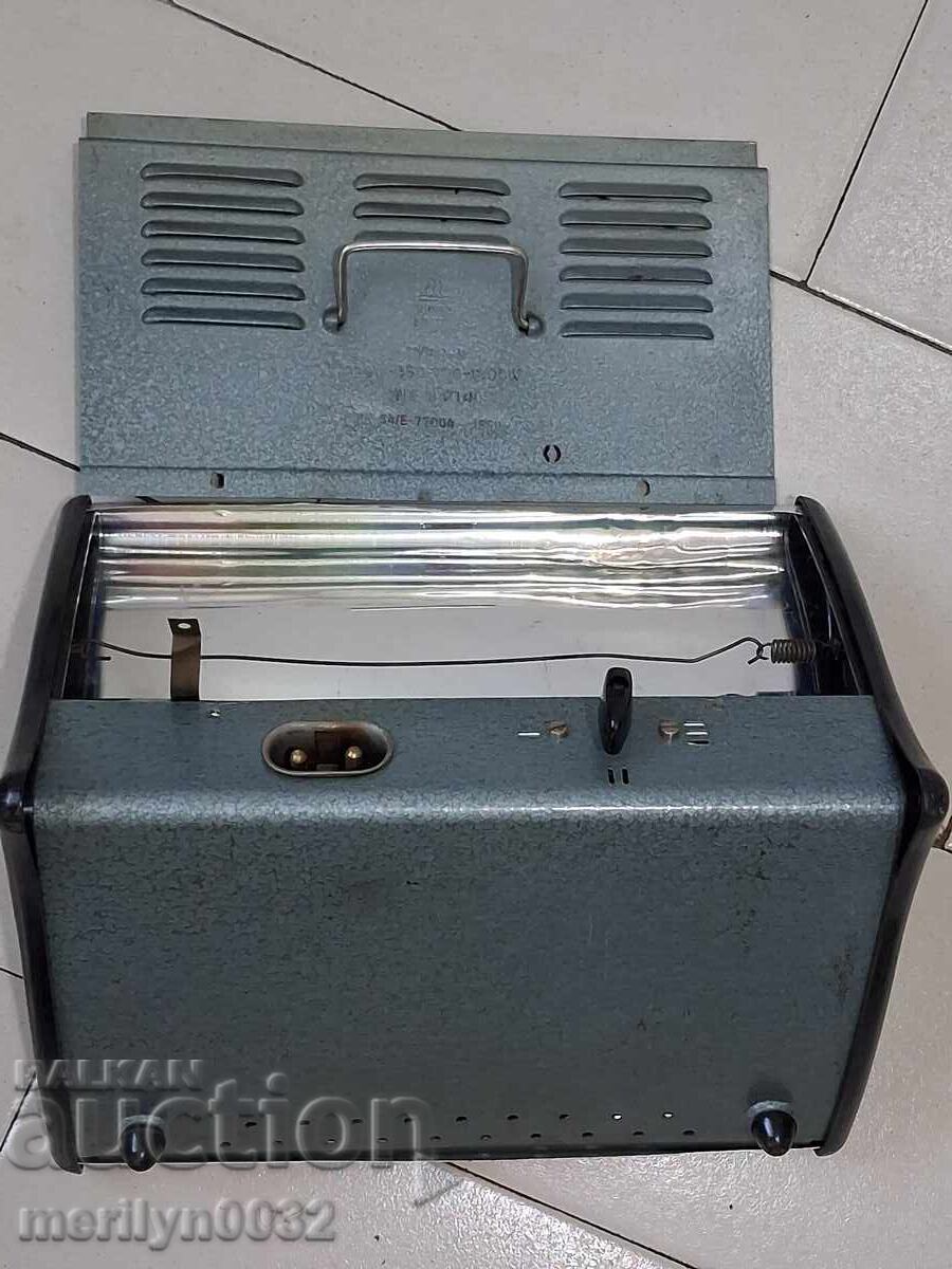 Παλιά ηλεκτρική σόμπα θέρμανσης από την πρώιμη σοσιαλιστική περίοδο Πολωνίας ΛΕΙΤΟΥΡΓΕΙ - 7