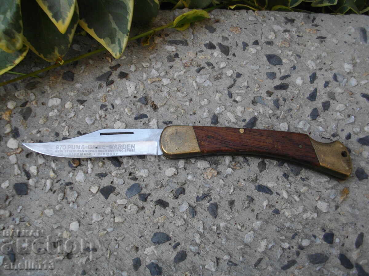 BRICEAG DE COLECȚIE 970 PUMA-GAME-WARDEN