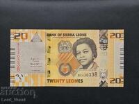 Sierra Leone 20 Leones 2022* UNC