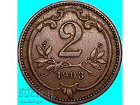 Austria 2 Hellers 1903