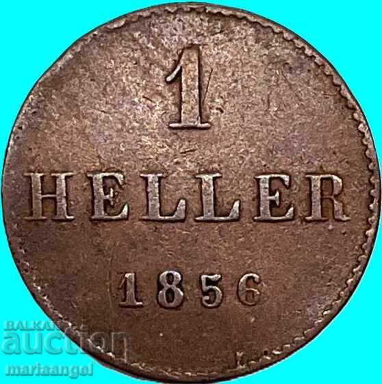 1 heller 1856 Germany Frankfurt with price € 11.30 | 22.10 BGN