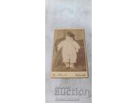 Φωτογραφία Μικρό κορίτσι Σέβλιεβο 1897 Χαρτόνι