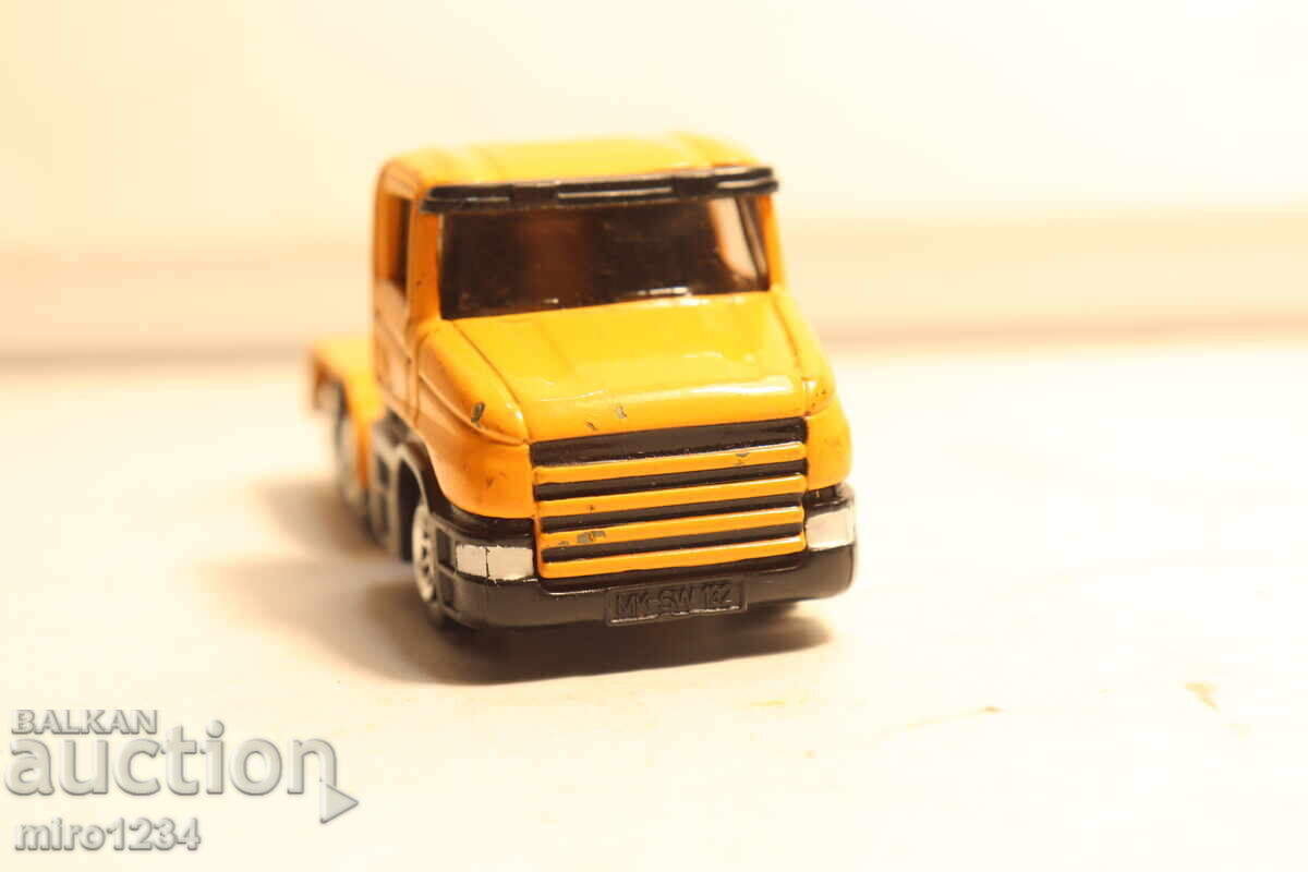 Licitație H0 1/87 SIKU SCANIA CAMION MAȘINUȚĂ MODEL