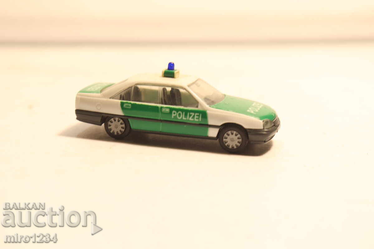 Δημοπρασία H0 1/87 HERPA OPEL OMEGA ΑΣΤΥΝΟΜΙΑ ΜΟΝΤΕΛΟ ΑΥΤΟΚΙΝΗΤΟΥ