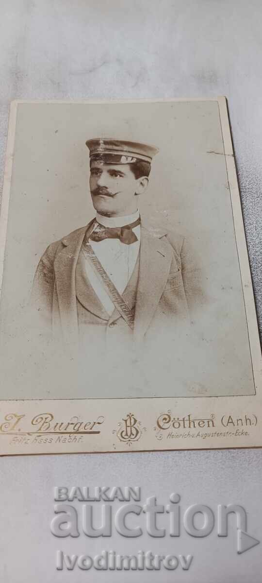Fotografie Tânăr Cothen (Anh.) 1895 Carton