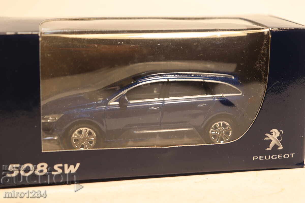 1/64 NOREV PEUGEOT 508 ΚΟΥΚΛΑ ΠΑΙΧΝΙΔΙΟΥ ΜΟΝΤΕΛΟ με τιμή € 0.01 | 0.02 BGN