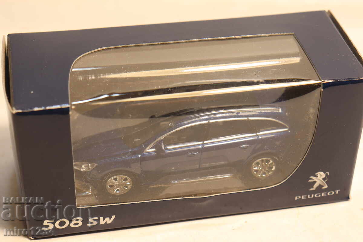 Δημοπρασία 1/64 NOREV PEUGEOT 508 ΚΟΥΚΛΑ ΠΑΙΧΝΙΔΙΟΥ ΜΟΝΤΕΛΟ