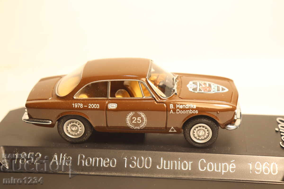 1/43 SOLIDO ALFA ROMEO ΜΟΝΤΕΛΟ ΑΥΤΟΚΙΝΗΤΟΥ ΡΑΛΙ - 6