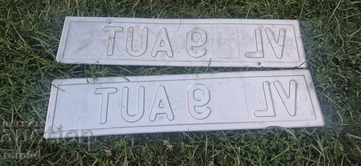 NUMERE - PLĂCUȚE - 7