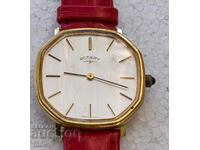 ROTARY SWISS MADE RARE GOLD-PLATED WORKING NO WARRANTY BZC!!!!
