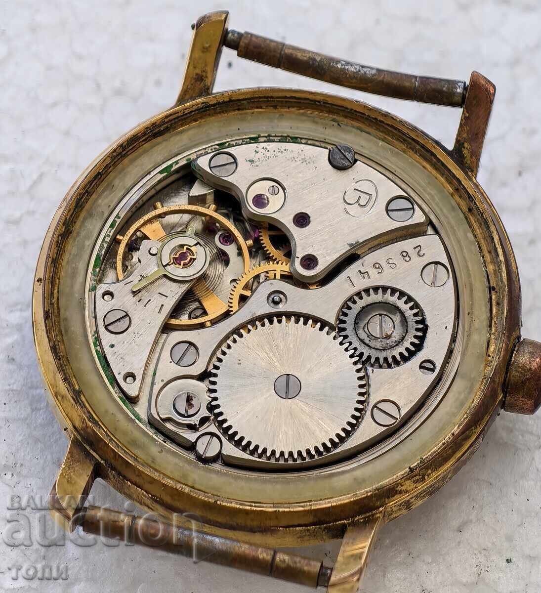 VOSTOK PLACAT CU AUR AU 10 RAR NU FUNCȚIONEAZĂ BZC!!!!! - 5