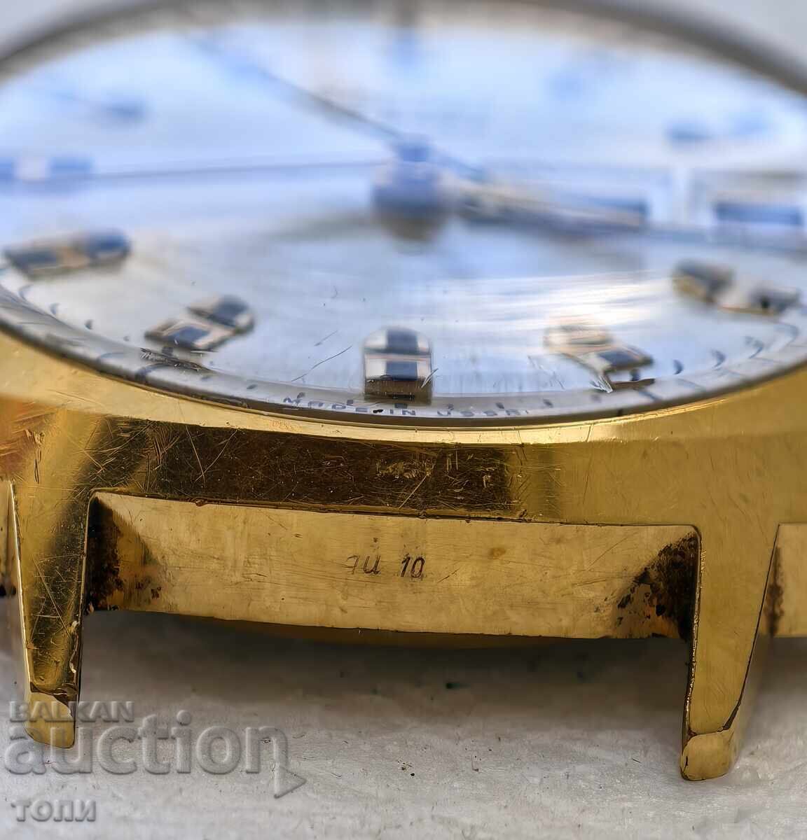 Licitație POLJOT AU 10 URSS RAR PLACAT CU AUR FUNCȚIONAL FĂRĂ GARANȚIE PREȚ FIX!!!!