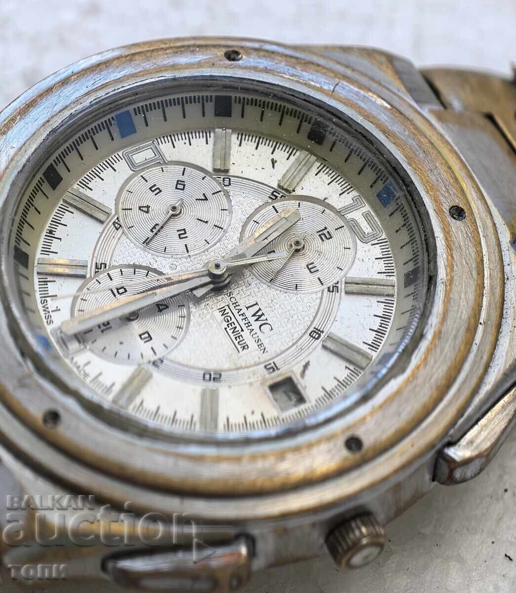 Δημοπρασία IWC AUTOMATIC ΣΠΑΝΙΟ ΡΕΠΛΙΚΑ ΛΕΙΤΟΥΡΓΕΙ ΧΩΡΙΣ ΕΓΓΥΗΣΗ ΤΙΜΗ ΕΥΚΑΙΡΙΑΣ!!!