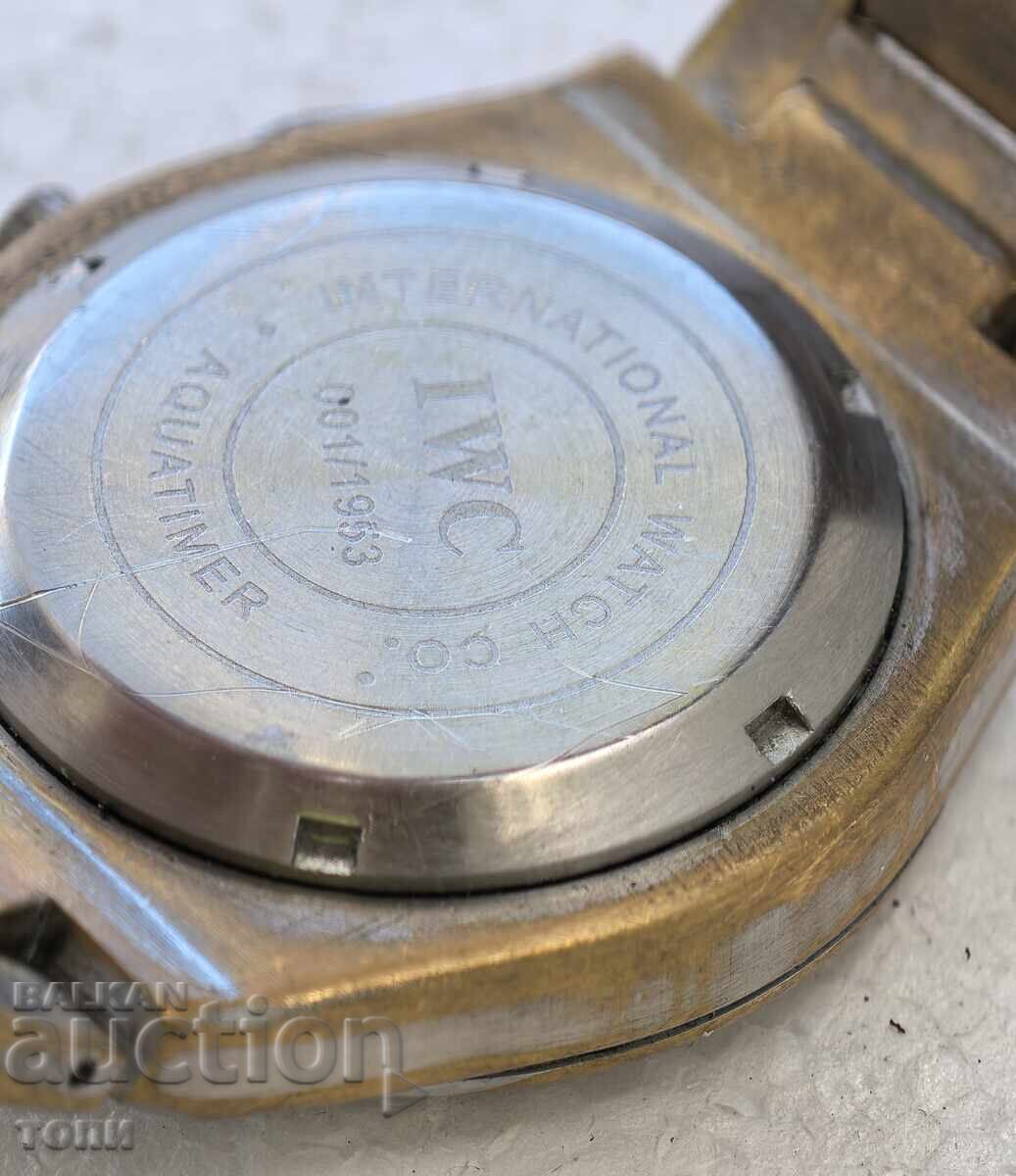 Παράδοση IWC AUTOMATIC ΣΠΑΝΙΟ ΡΕΠΛΙΚΑ ΛΕΙΤΟΥΡΓΕΙ ΧΩΡΙΣ ΕΓΓΥΗΣΗ ΤΙΜΗ ΕΥΚΑΙΡΙΑΣ!!!