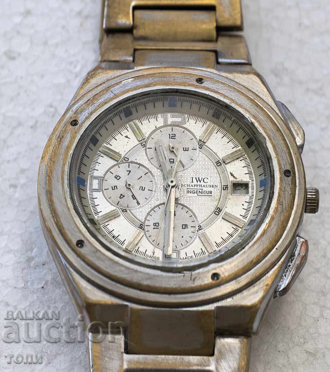 IWC AUTOMATIC ΣΠΑΝΙΟ ΡΕΠΛΙΚΑ ΛΕΙΤΟΥΡΓΕΙ ΧΩΡΙΣ ΕΓΓΥΗΣΗ ΤΙΜΗ ΕΥΚΑΙΡΙΑΣ!!!