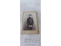 Fotografie Tânăr bărbat Sofia 1904 Carton