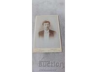 Fotografie Tânăr Coethen 1896 Carton