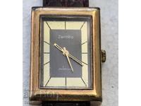 ZENTRA SWISS MADE RARE GOLD-PLATED NOT WORKING BZC!!!!