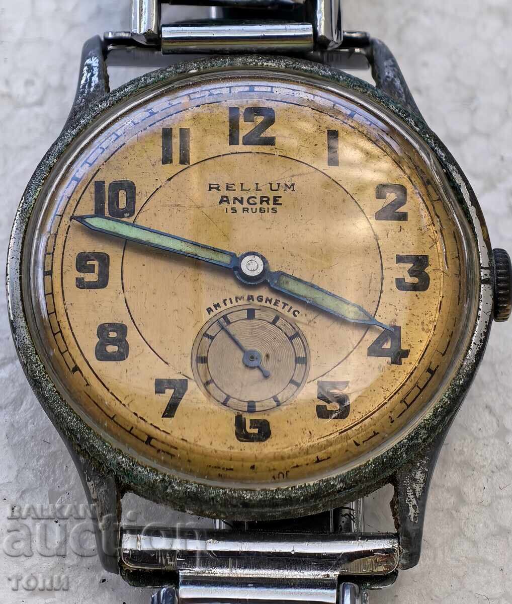 RELLUM ANCRE SWISS MADE RARE DOES NOT WORK NO RESERVE PRICE!!!! with price € 0.01 | 0.02 BGN